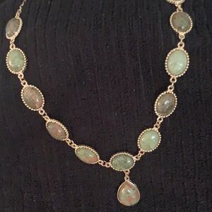 Unakite Pendant Necklace